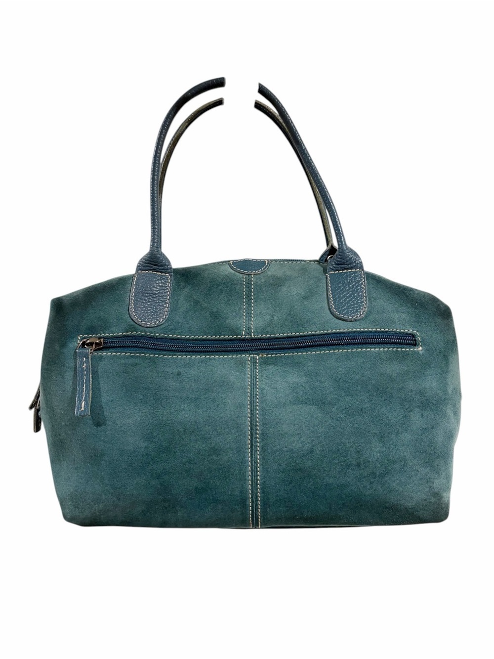 Brics Suede 2-Handle Satchel Handbag